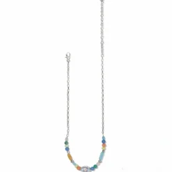 Brighton La Farfalla Short Necklace Silver-Multi Sale