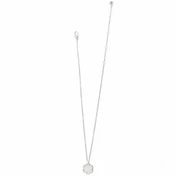 Brighton La Jolla Petite Necklace Silver-White Online