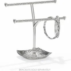 Brighton Lacie Daisy Bangle Holder Silver Hot