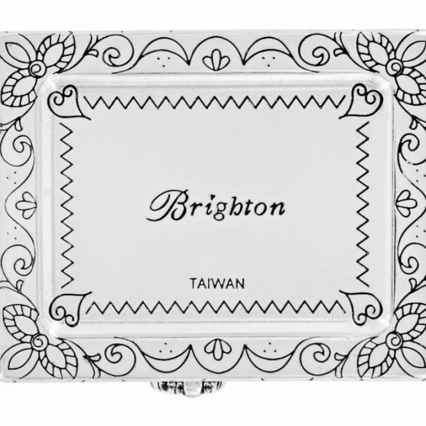 Brighton Lacie Daisy Jewel Box Silver Fashion