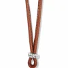 Brighton Leather Amulet Necklace Fashion