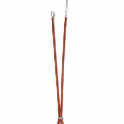 Brighton Leather Amulet Necklace Fashion