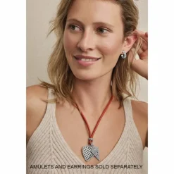 Brighton Leather Amulet Necklace Fashion