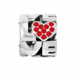 Brighton Liberty Love Bead Red-White-Blue New