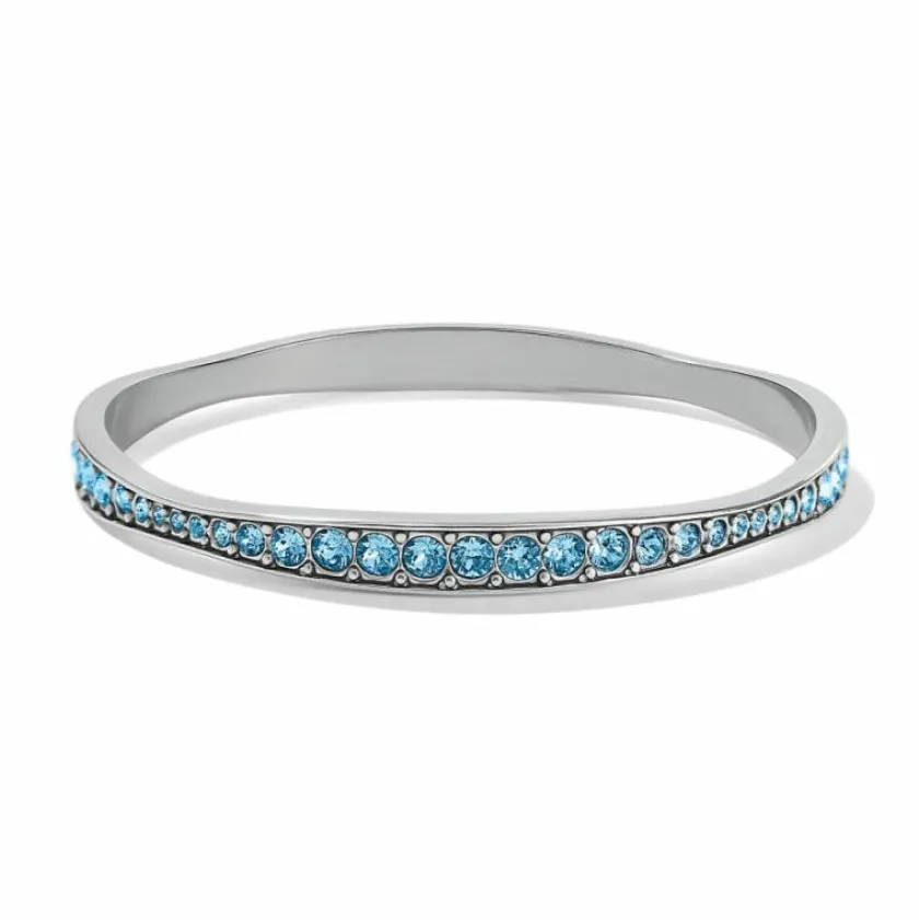 Brighton Light Hearted Crystal Bangle Hot