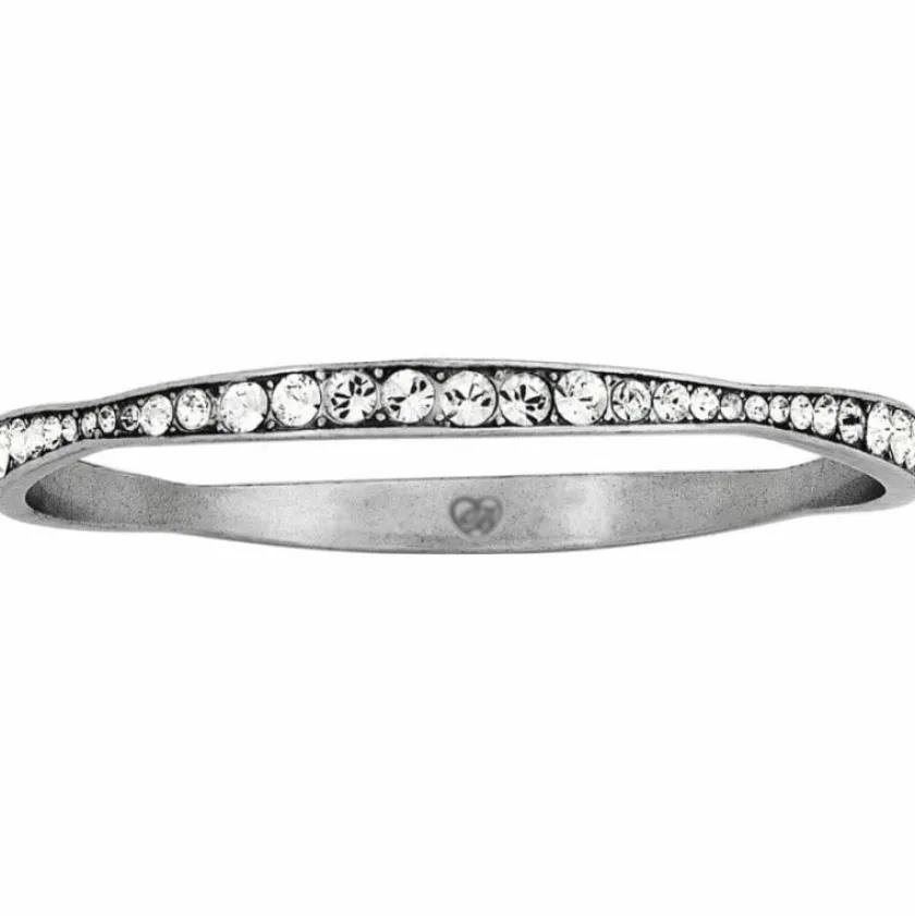 Brighton Light Hearted Crystal Bangle Hot