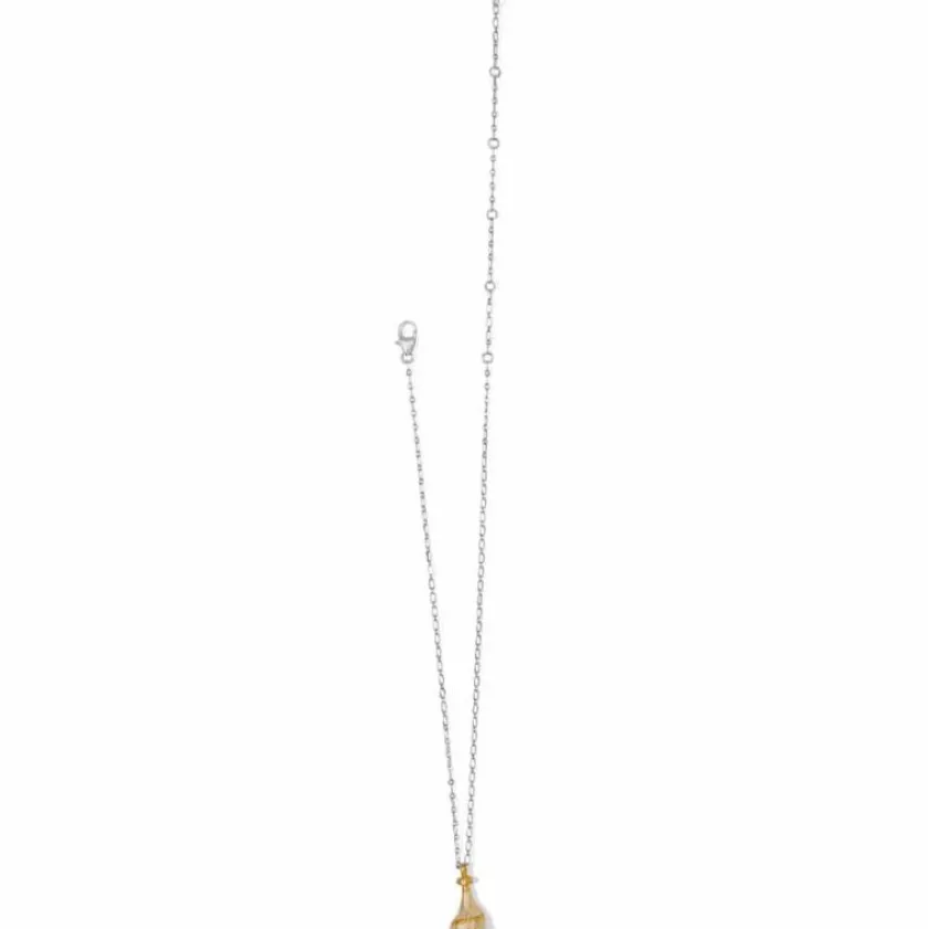 Brighton Lightning Whelk Shell Necklace Gold Discount