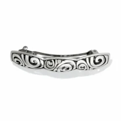 Brighton London Groove Barrette Silver Sale
