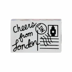 Brighton London Postcard Bead Silver-Multi Clearance