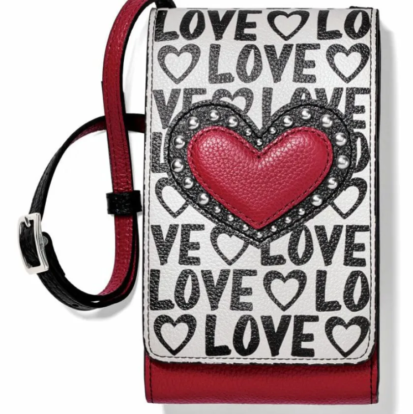Brighton Look Of Love Phone Organizer Multi Hot