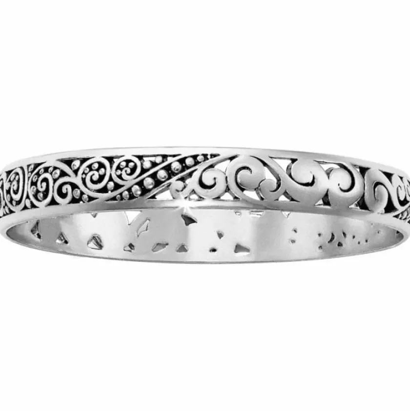 Brighton Love Affair Bangle Silver Hot