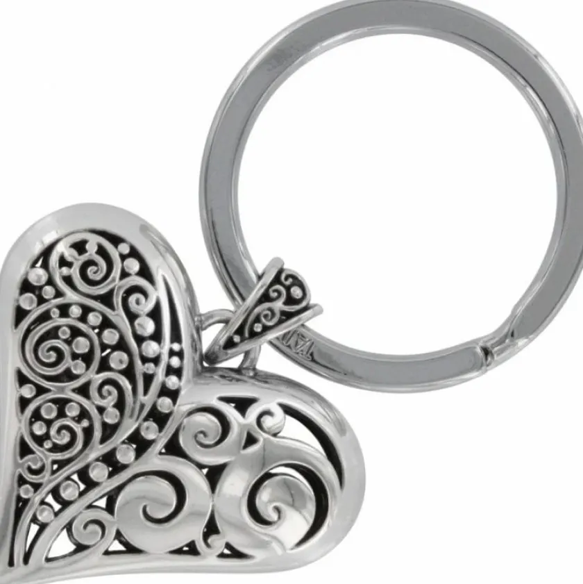 Brighton Love Affair Key Fob Silver Hot