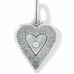 Brighton Love Cherish Amulet Silver-Red Discount