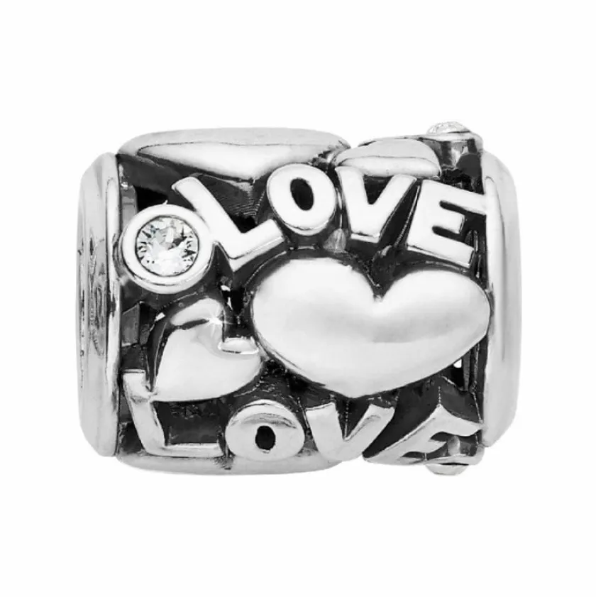 Brighton Love Me Bead Silver New