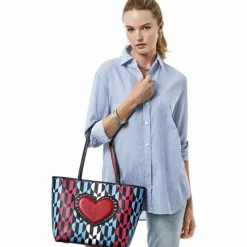 Brighton Love Me Do Tote Multi Hot