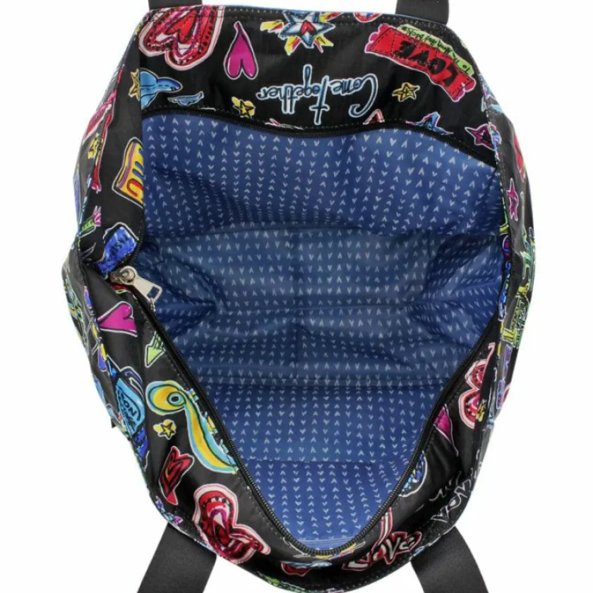 Brighton Love Scribble Lock It Super Tote Multi Sale