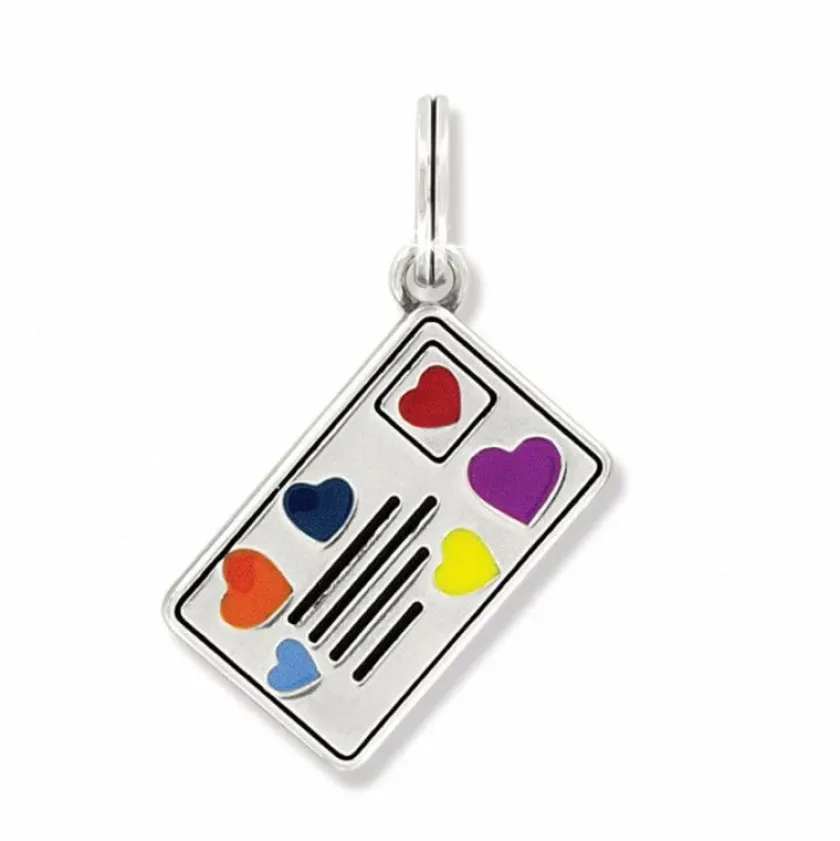 Brighton Love You Charm Silver-White Clearance