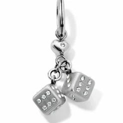 Brighton Lucky Dice Charm Silver Best