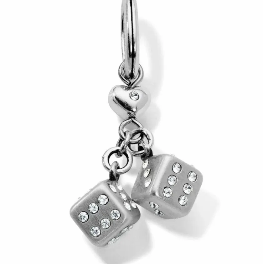 Brighton Lucky Dice Charm Silver Best