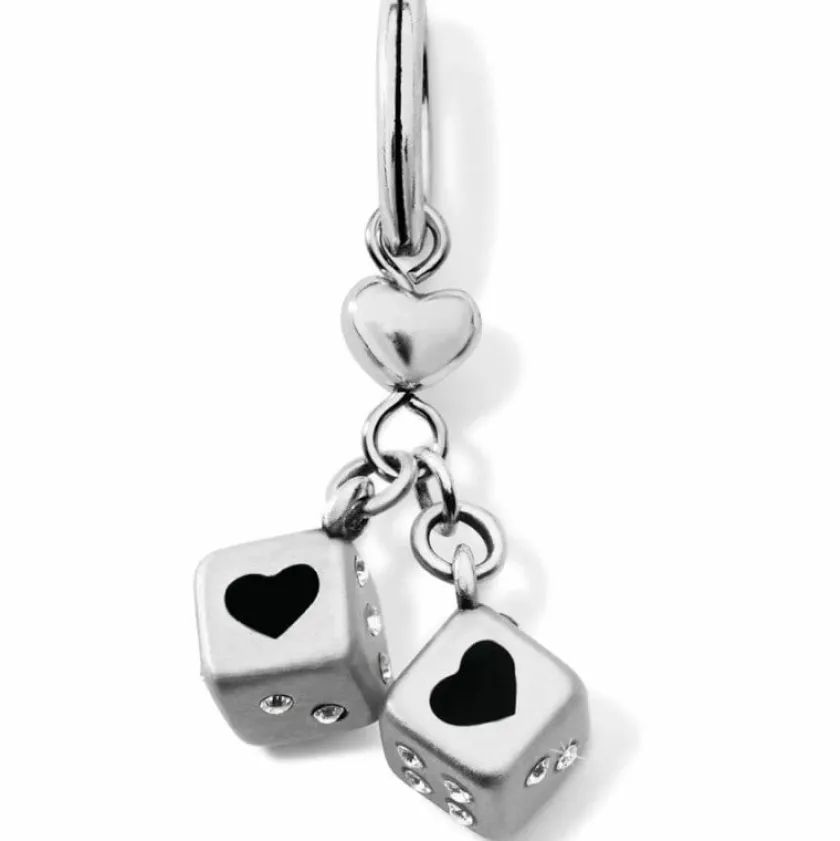 Brighton Lucky Dice Charm Silver Best