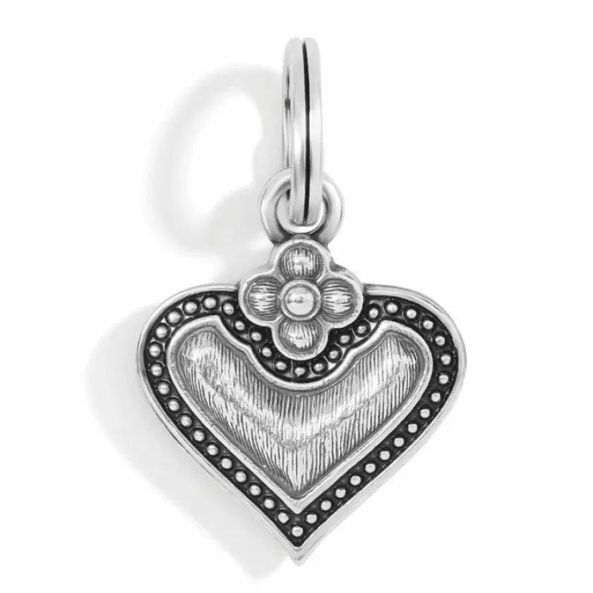 Brighton Luna Heart Charm Silver Online
