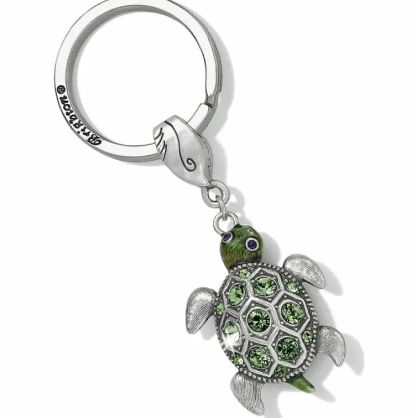 Brighton Marvels Turtle Key Fob Silver Best