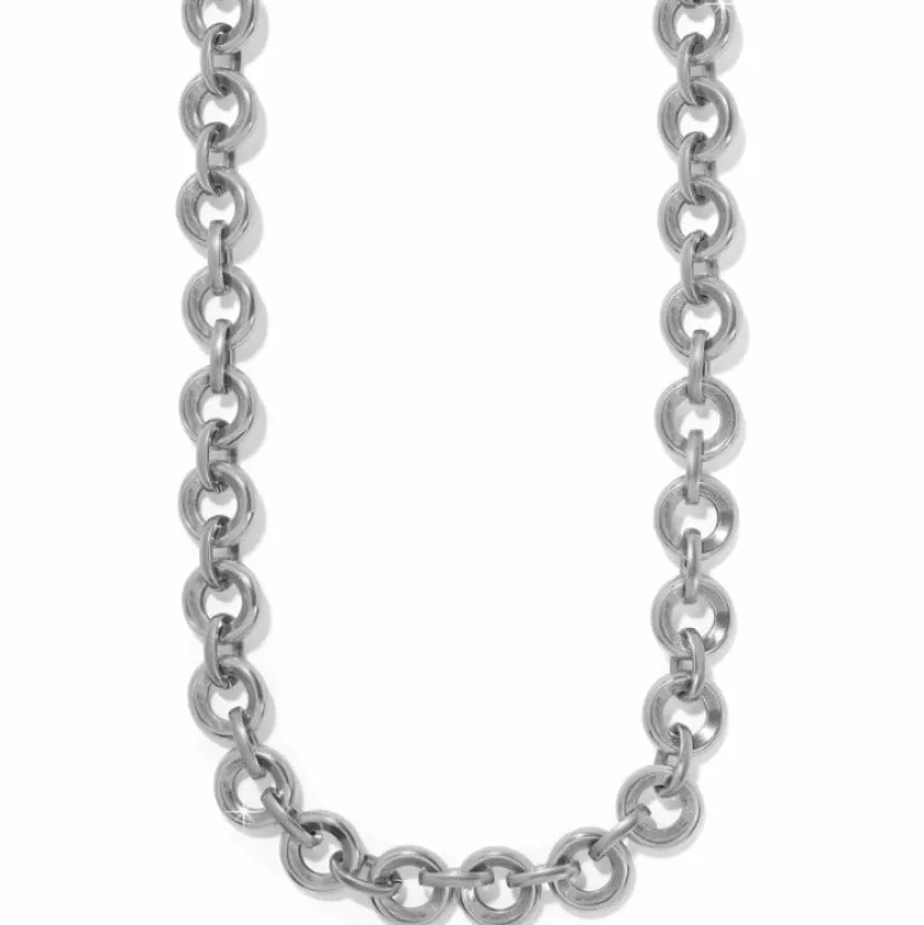 Brighton Medici Link Necklace Silver Sale