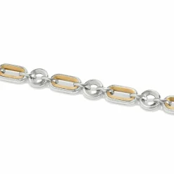 Brighton Medici Two Tone Link Bracelet Silver-Gold Outlet
