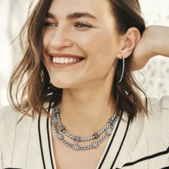 Brighton Meridian Bryce Necklace Silver Outlet
