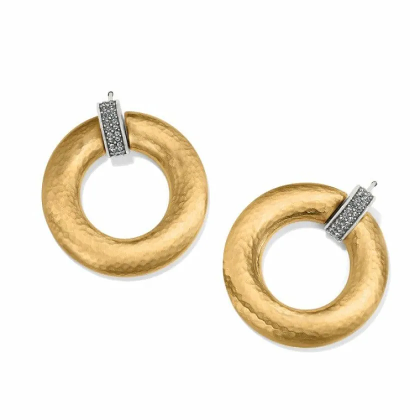 Brighton Meridian Geo Post Drop Earrings Gold Online