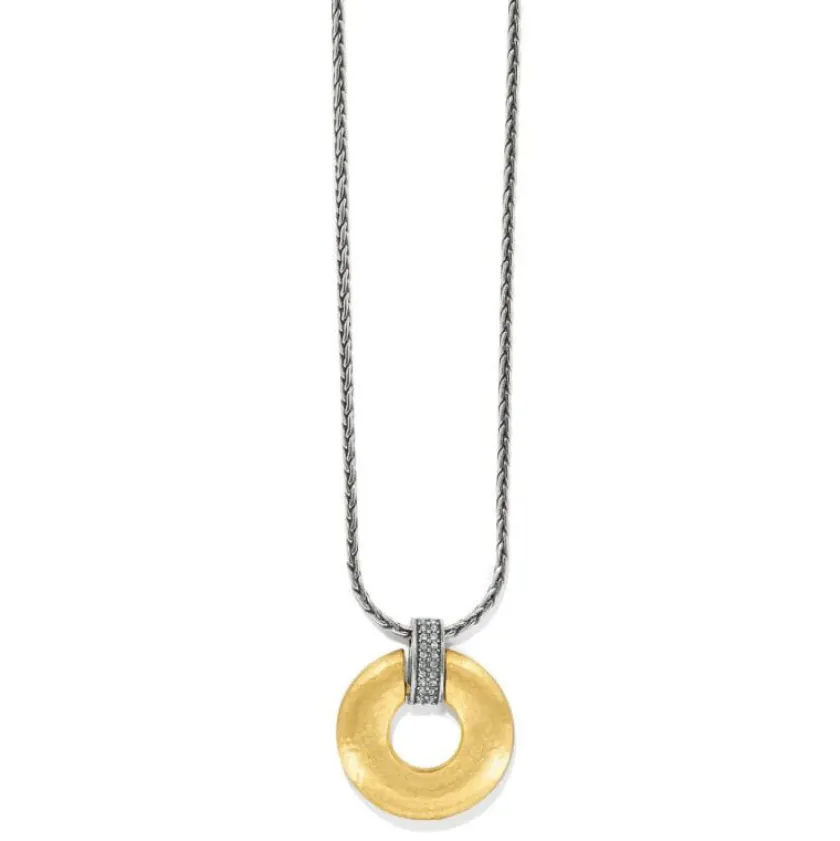 Brighton Meridian Geo Small Necklace Gold Fashion