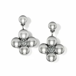Brighton Meridian Olympia Post Drop Earrings Silver Best