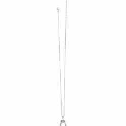 Brighton Meridian Petite Charm Holder Necklace Silver New