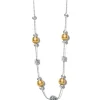 Brighton Meridian Prime Short Necklace Silver-Gold Online