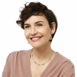 Brighton Meridian Prime Short Necklace Silver-Gold Online