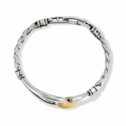 Brighton Meridian Suez Two Tone Bracelet Silver-Gold Best