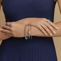 Brighton Meridian Thin Bangle Silver Online