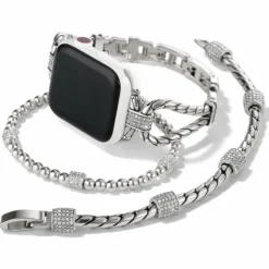 Brighton Meridian Watch Band Silver Best