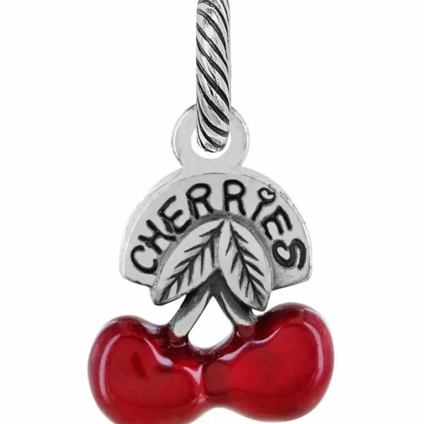 Brighton Michigan Charm Silver-Red Fashion