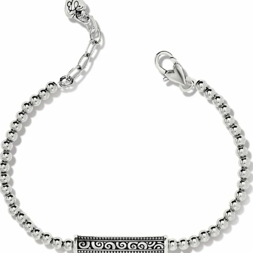 Brighton Mingle Adore Bar Soft Bracelet Silver Online