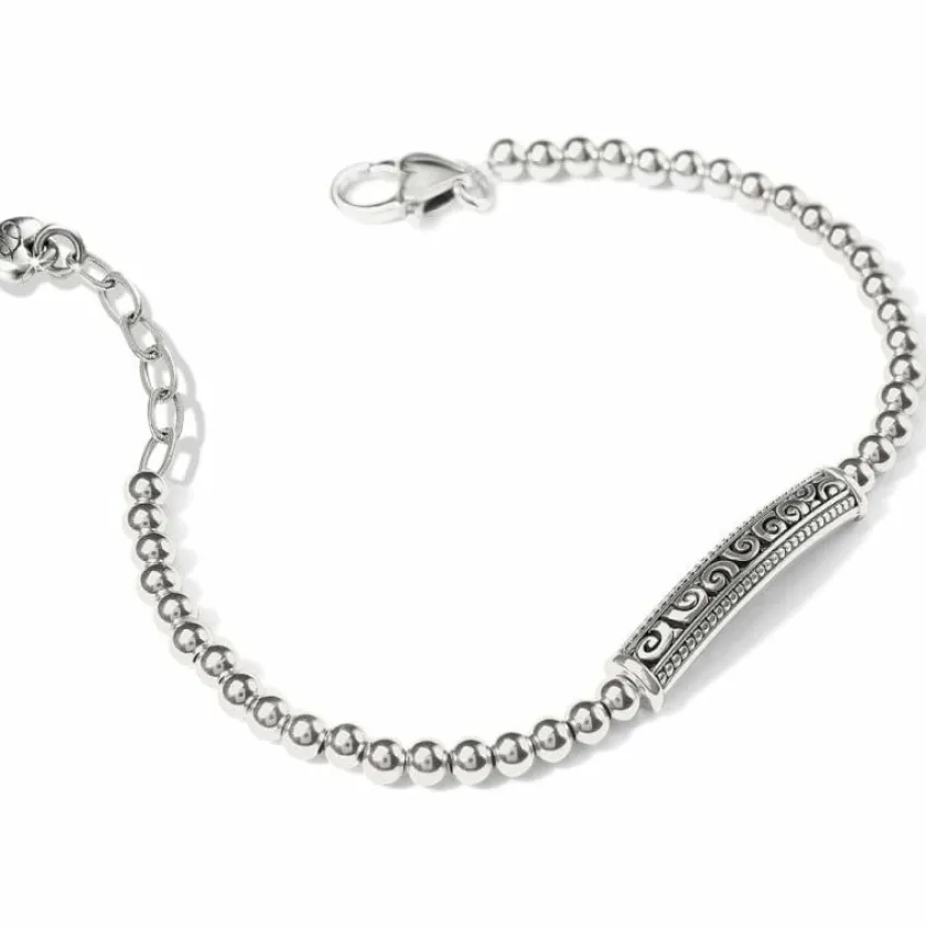 Brighton Mingle Adore Bar Soft Bracelet Silver Online