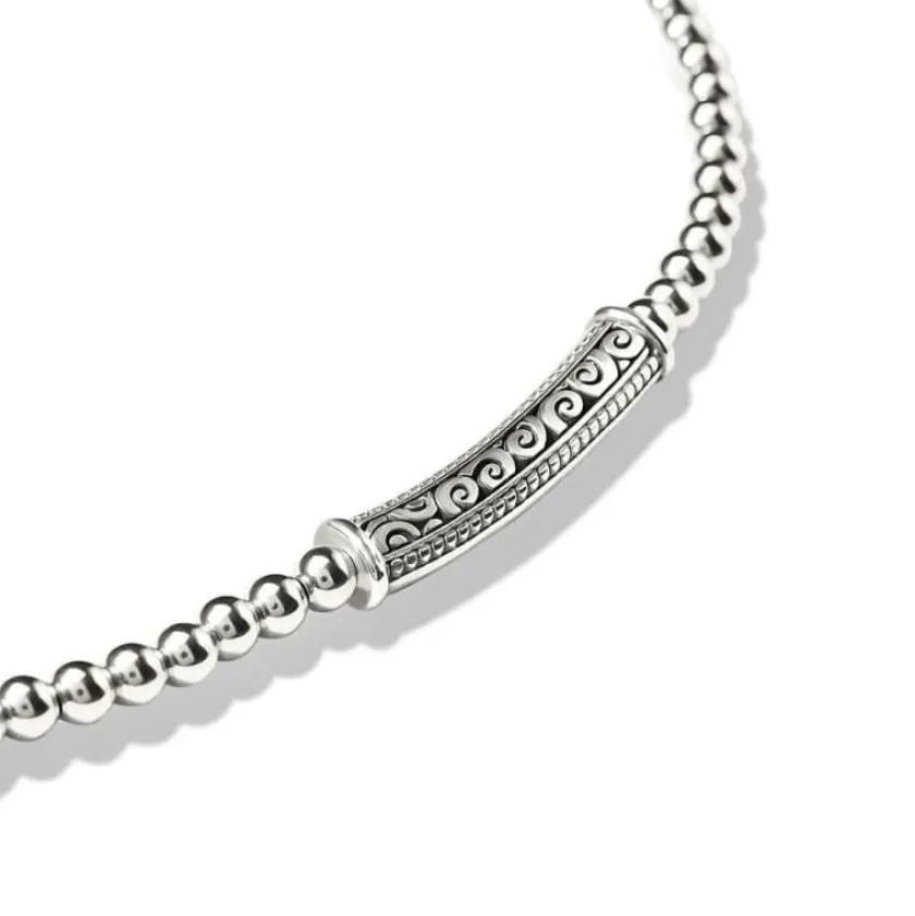 Brighton Mingle Adore Bar Soft Bracelet Silver Online