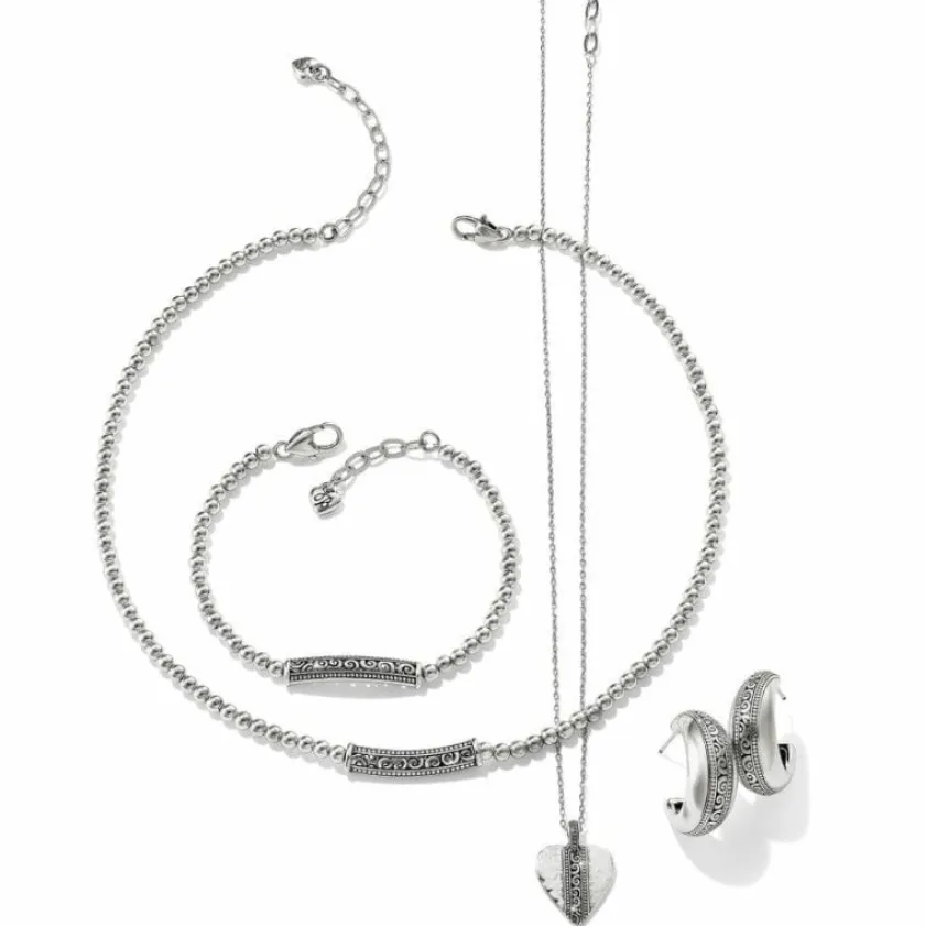 Brighton Mingle Adore Bar Soft Bracelet Silver Online