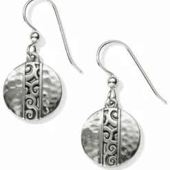 Brighton Mingle Disc French Wire Earrings Silver Sale
