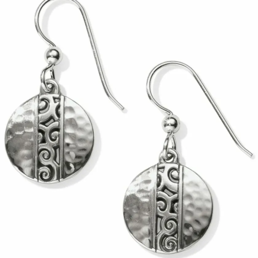 Brighton Mingle Disc French Wire Earrings Silver Sale