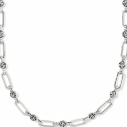 Brighton Mingle Links Necklace Silver Sale