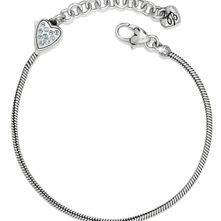 Brighton Mini Charm Bracelet Silver Outlet