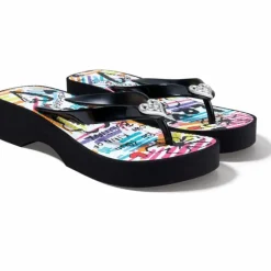 Brighton Moda Flip Flops Multi Online