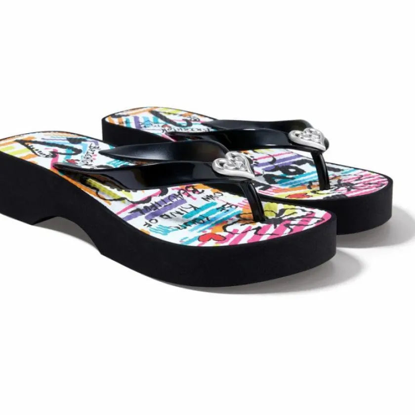 Brighton Moda Flip Flops Multi Online