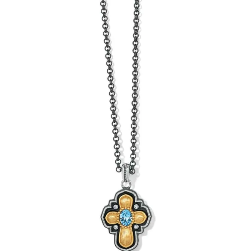 Brighton Monarch Blessing Necklace Silver-Multi Discount